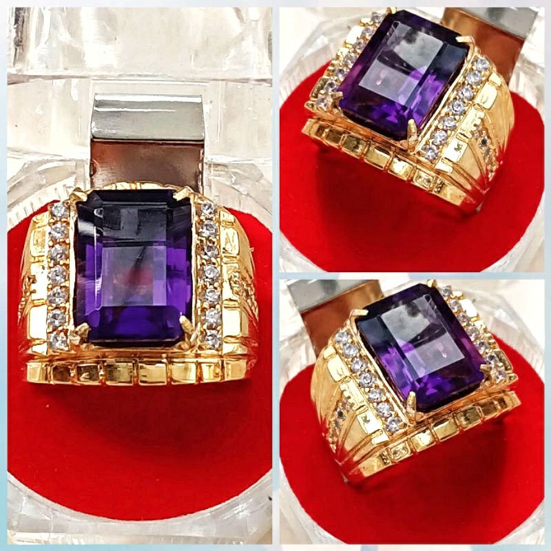 CINCIN BATU KECUBUNG KALIMANTAN SUPER • MEWAH