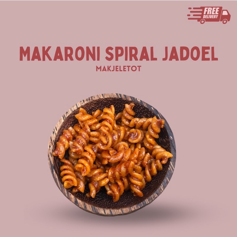 

Makaroni spiral jadoel kriuk pedes 200++gram