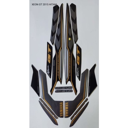 STIKER STRIPING XEON GT 2015 HITAM