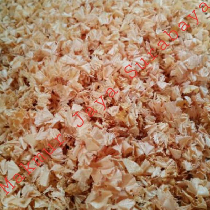 serbuk kayu/serut kayu berat -+420gr buat alas kandang Hamster,burung, Kelinci