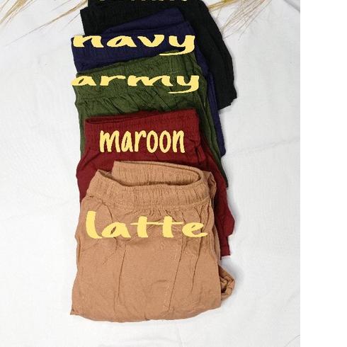 FLASH SALE[RA-1291]Celana Kulot Uniqlo Relaco Original Pendek Wanita Polos 7/8