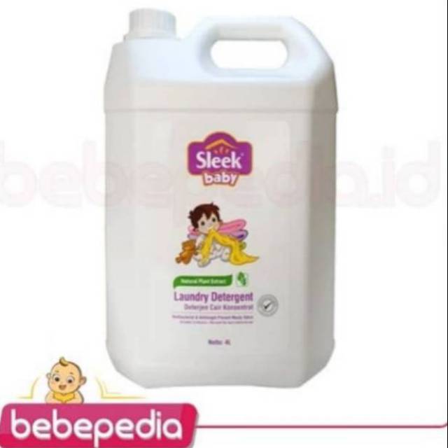 Sleek Baby Loundry Detergent Cair 4 Liter