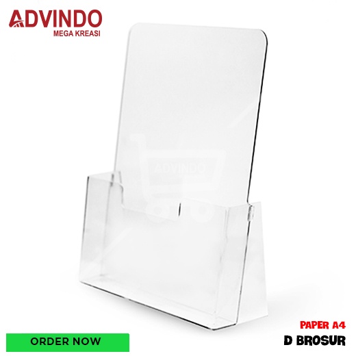 

tempat brosur A4 / tempat brosur / display brosur / rak kertas