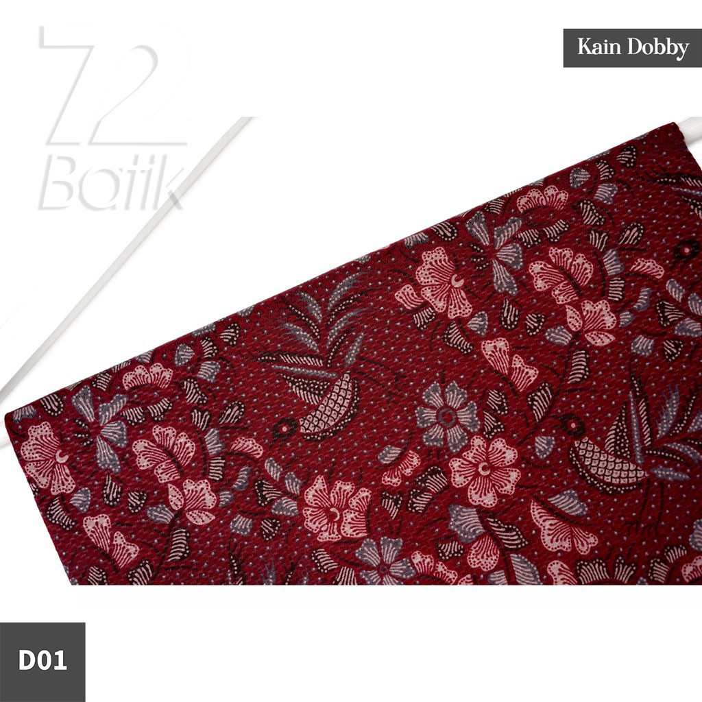 KAIN BATIK PREMIUM Dobby Motif Burung Kembang Warna Hitam Item Ireng Black Coklat Doby 721380 Cap 72 Jarik Jarit Samping Kebat Panjang Batik Dobby Modern Premium Bahan Seragam Batik Pernikahan Kantor Keluarga Murah Kamen Jadi Batik Bali Lembaran