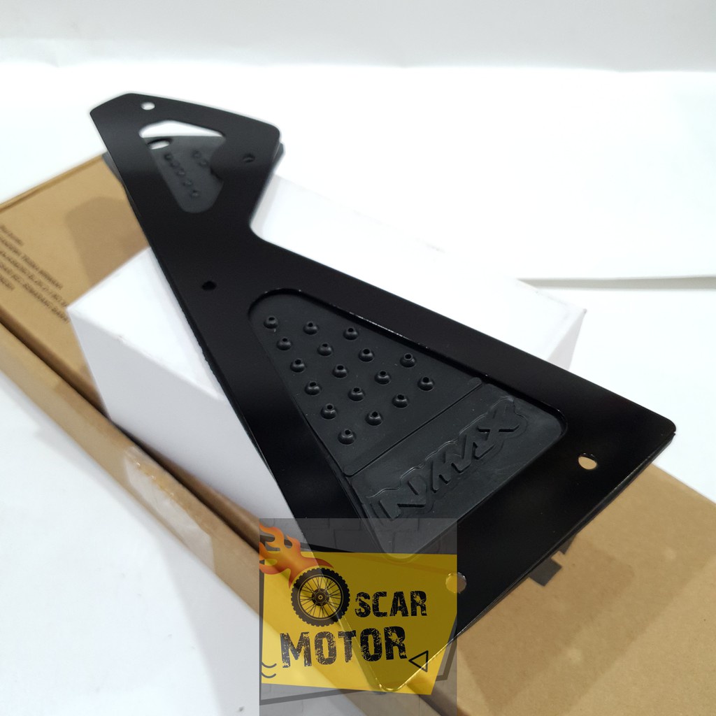 PLAT BORDES NMAX CNC PIJAKAN ALAS KAKI YAMAHA NMAX KARPET MOTOR motor