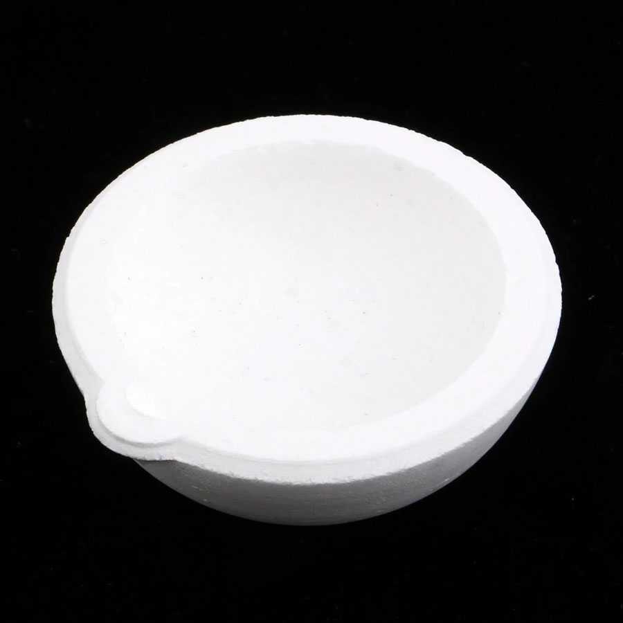 (BISA COD) RVOSTR Segolike Wadah Leleh High Temperature Quartz Melting Bowl Pot - SG22