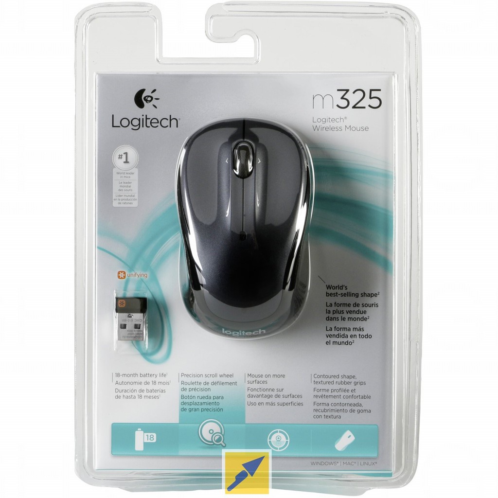 Mouse Wireless Logitech M325