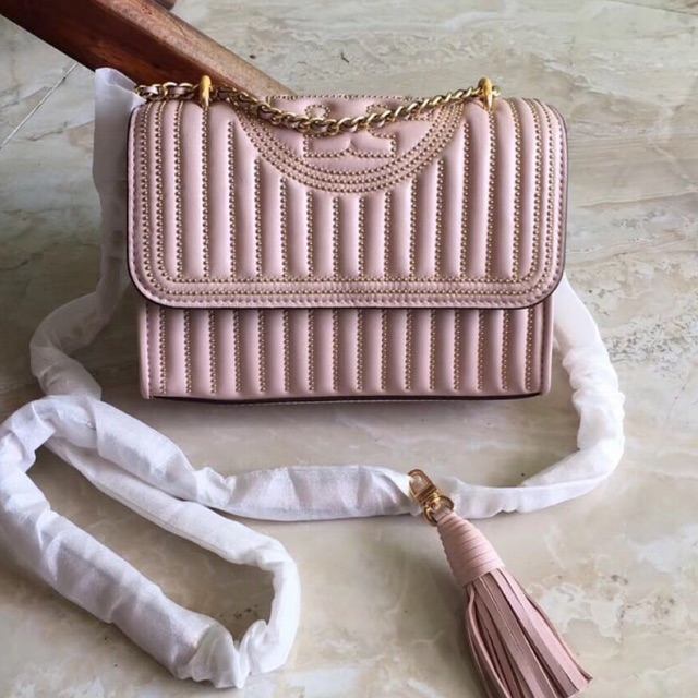 Tory burch fleming pink