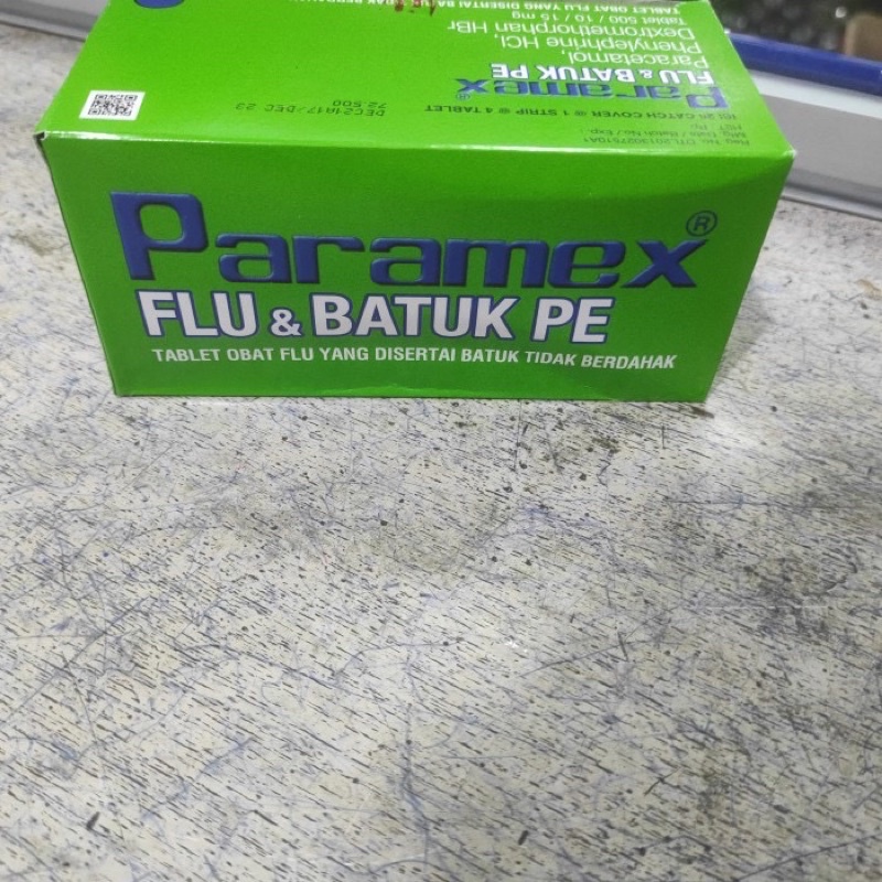 Paramex flu &amp; batuk PE
