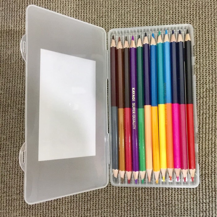 

Hadir Pensil Warna Kayogi 12 Pcs -24 Warna Limited