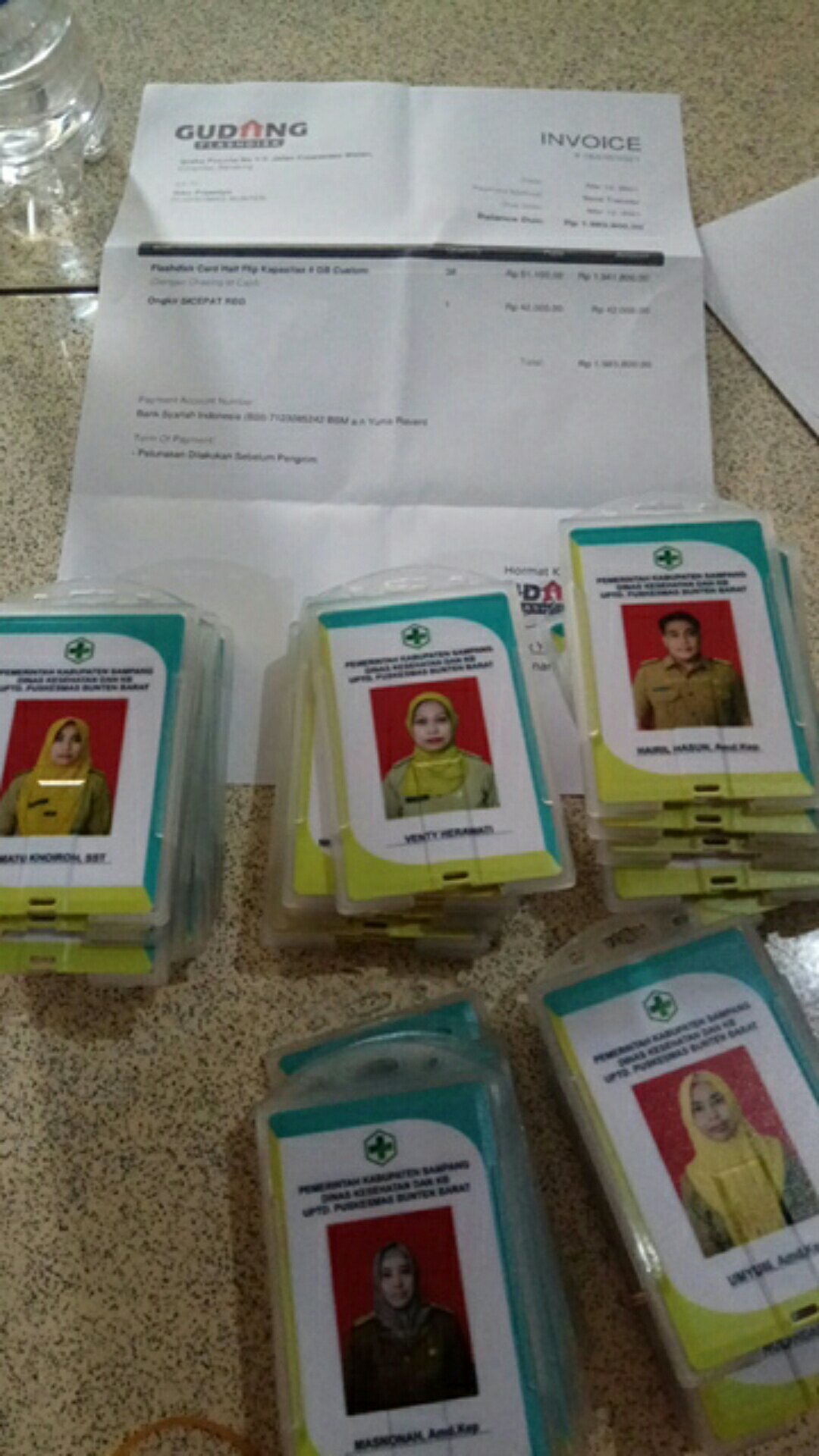 Tambahan Biaya Untuk Setiap Flashdisk Dengan Desain Berbeda