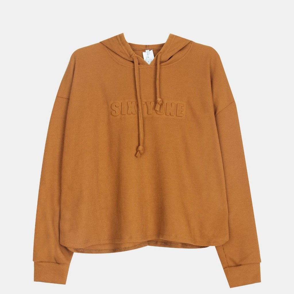 Number 61 - SIXTYONE Embossed Hoodie Sweater