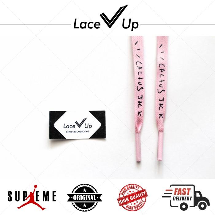 Tali Sepatu / Shoelaces Air Jordan 1 / Aj1 Travis Scott Cactus Jack