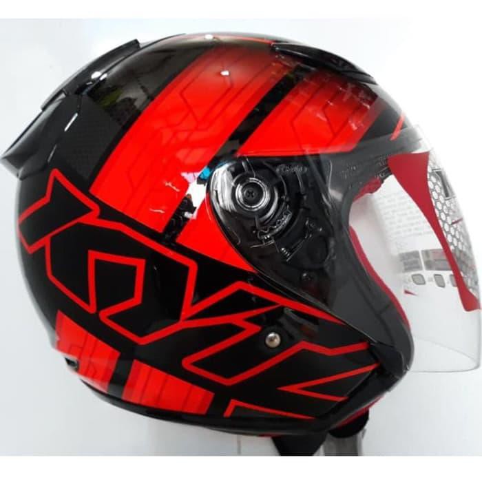 HELM KYT DJ MARU MOTIF MOTOR GP
