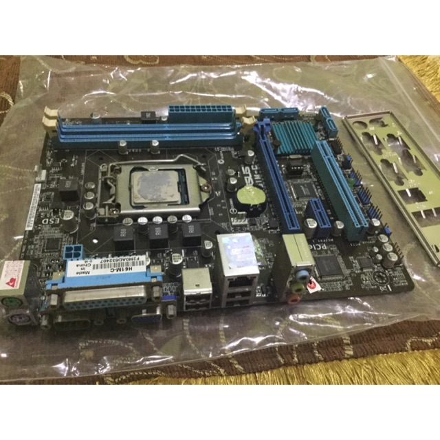 Mainboard Motherboard H61 Asus H61M-C With intel g630
