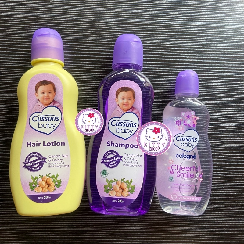 Cussons Baby Hair Lotion/Shampoo/Cologne