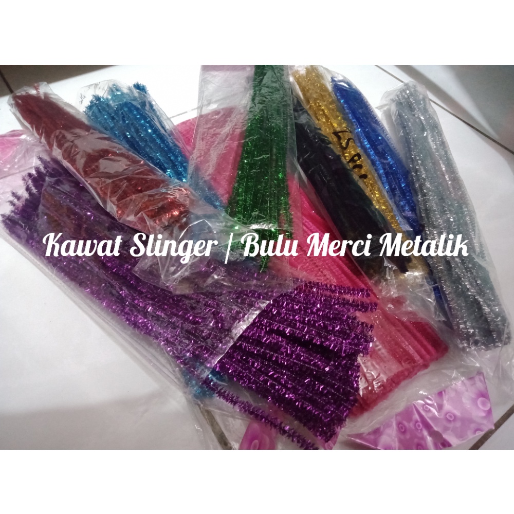 

Kawat Slinger / Penghias pohon natal per Pack Isi 25 Pcs