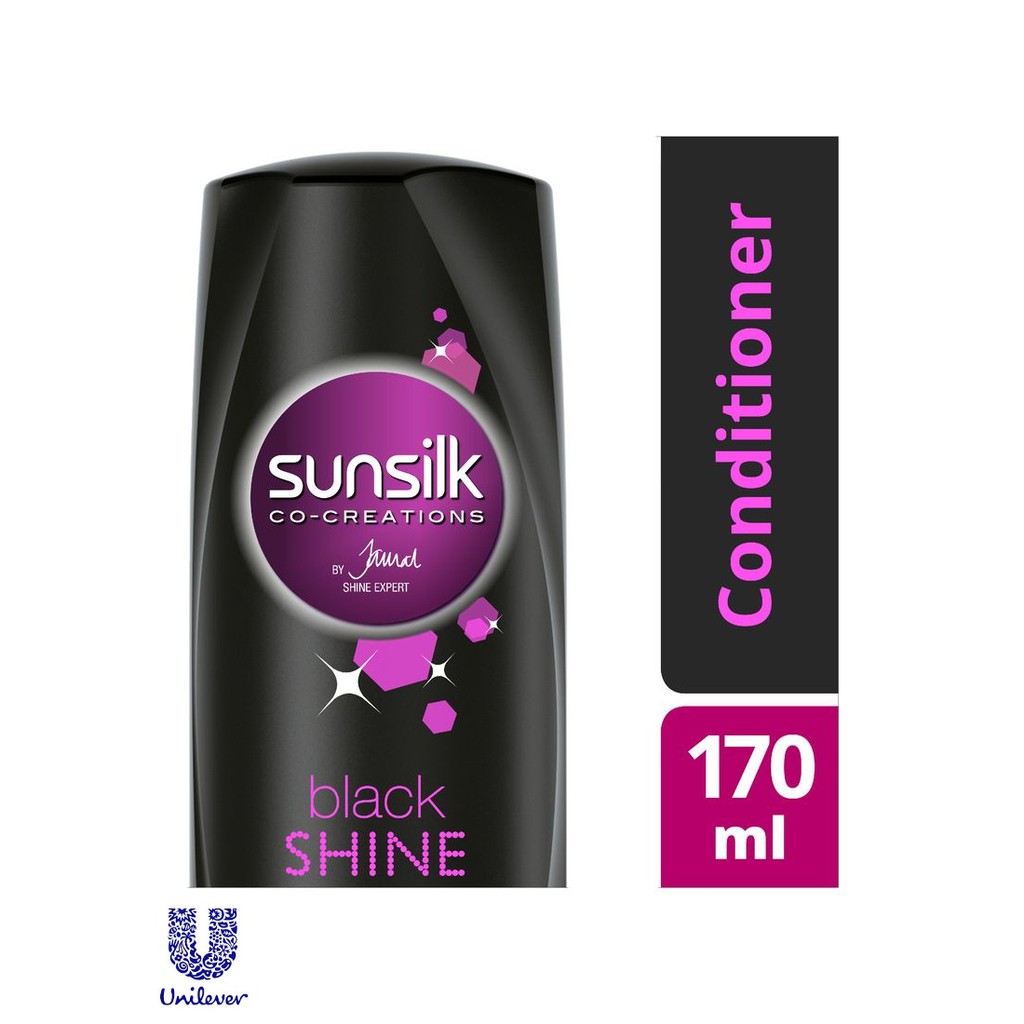 Sunsilk Conditioner Black Shine Kondisioner Untuk Rambut Hitam Berkilau