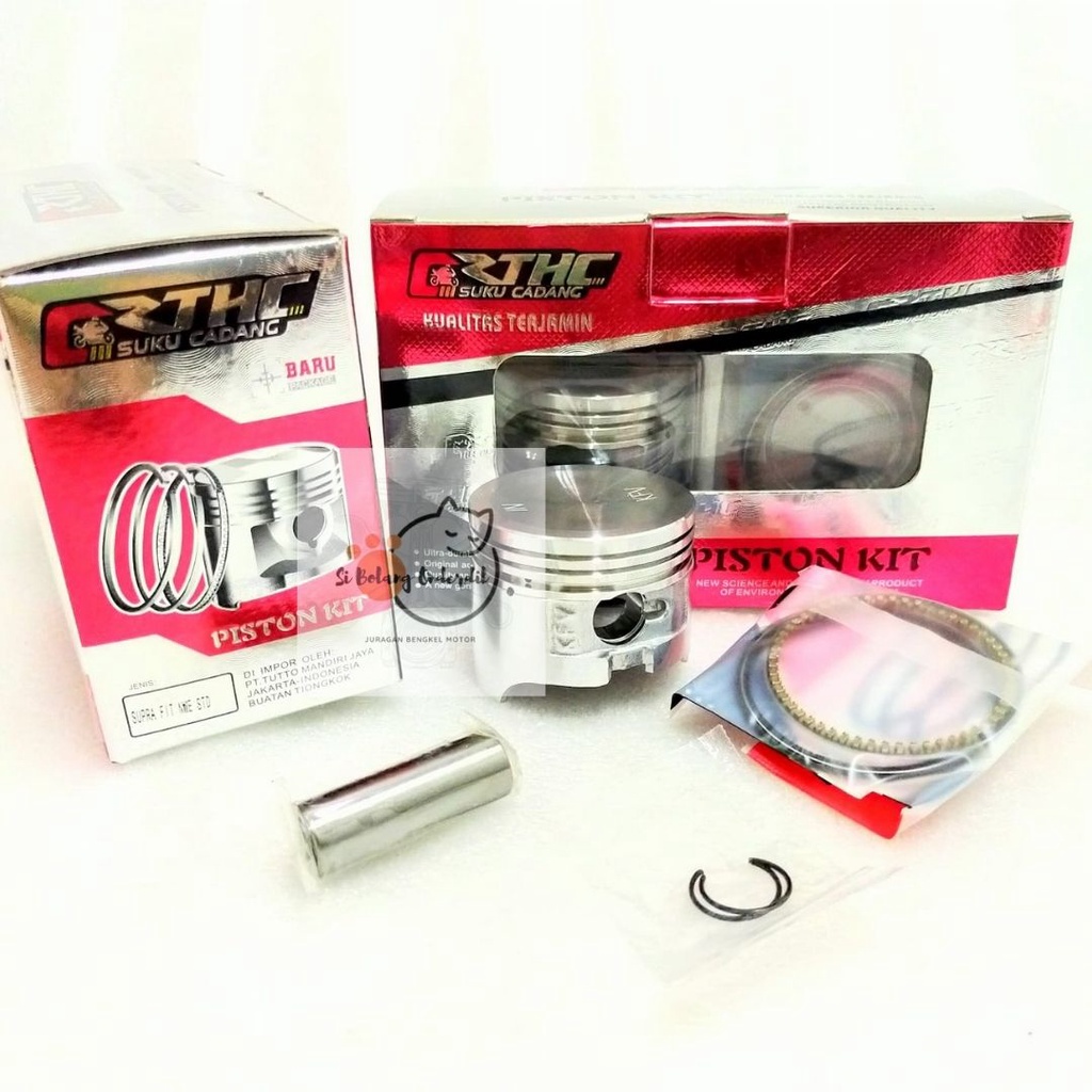 PISTON KIT SUPRA FIT NEW SEHER SET LEGENDA / SUPRA FIT NEW OS STD 25 50 75 100 THALLAND / RTHC