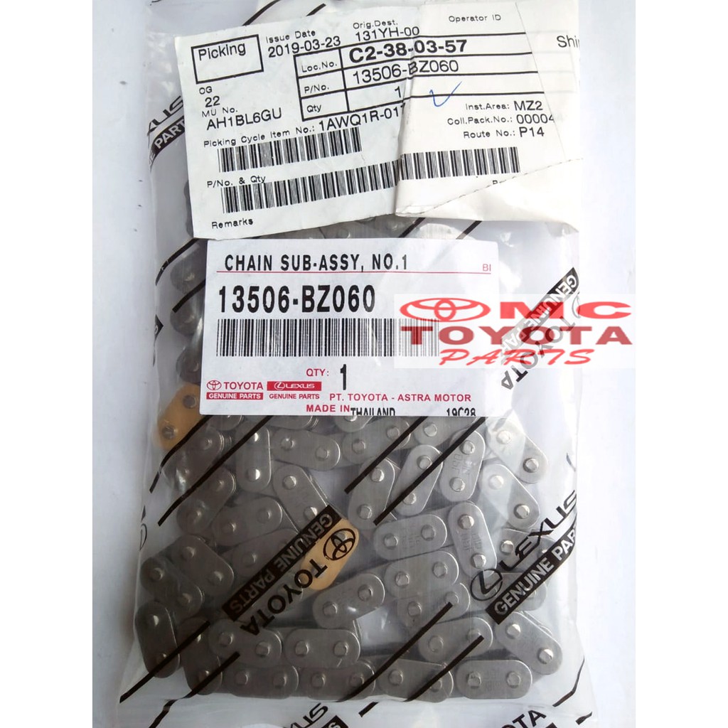 Rantai Keteng / Chain Agya Ayla 1.0 13506-BZ060