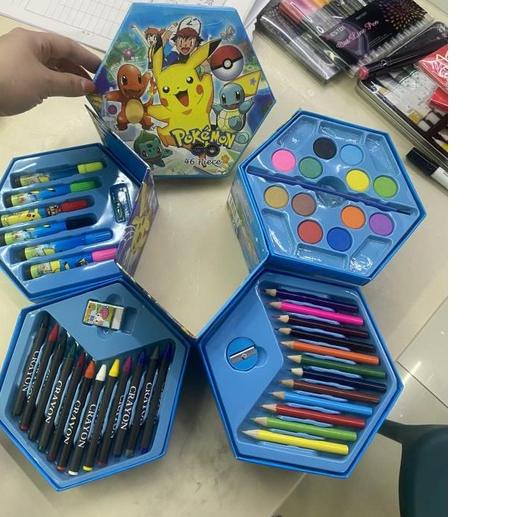 

[_09] Crayon Set 46 Pcs Crayon Oil / Crayon Warna / Paste Pensil Warna Pensil Warna Lengkap Alat Mew