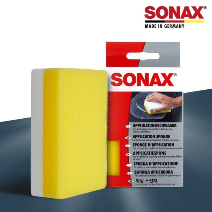 Sonax Application Sponge Applicator Pad Foam Busa Poles Aplikator