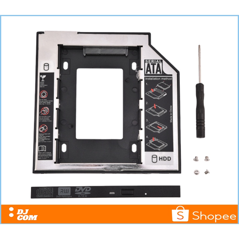 SSD HDD Caddy 9.5mm SATA 3.0 Hardisk Laptop