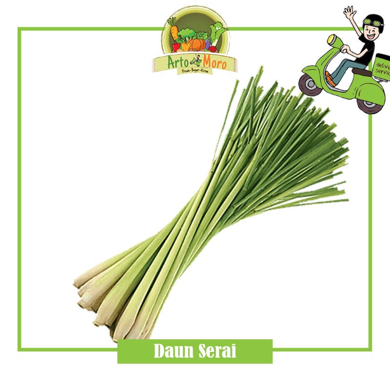 

DAUN SERAI (Sayur Artomoro) 200 gram