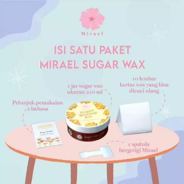 Jual MIRAEL Sugar Waxing Kit (Original) Shopee Indonesia