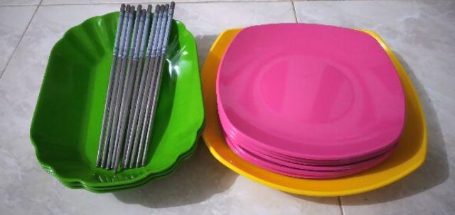 10 Pcs Liang Zhi Sheng Stainless Steel Chopsticks - Motif