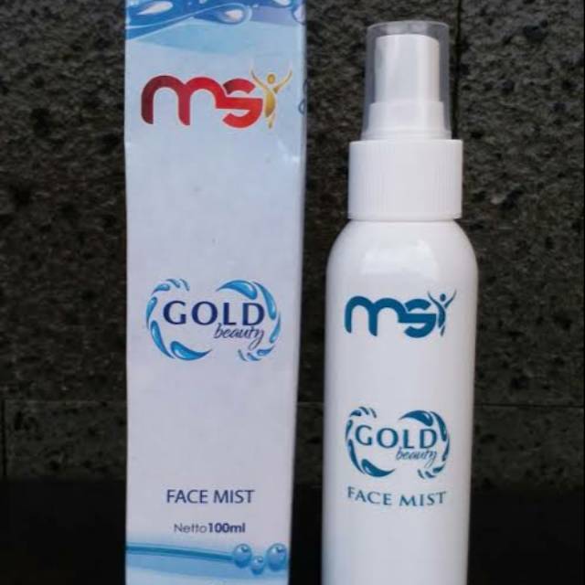 GOLD BEAUTY FACE MIST MSI ( MEMBER RESMI MSI )