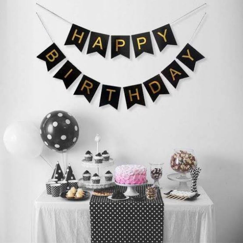paket dekorasi Simpel, dekorasi ulang tahun backdrop background birthday party backdrop ulang tahun