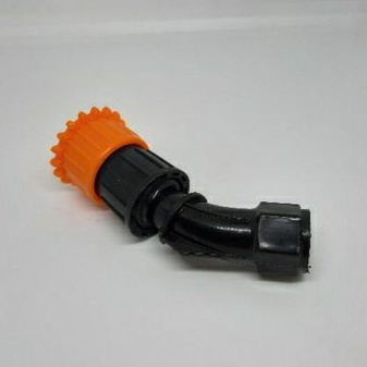 Nozzle Sprayer elektrik Plastik 4Lubang Drat dalam 14mm