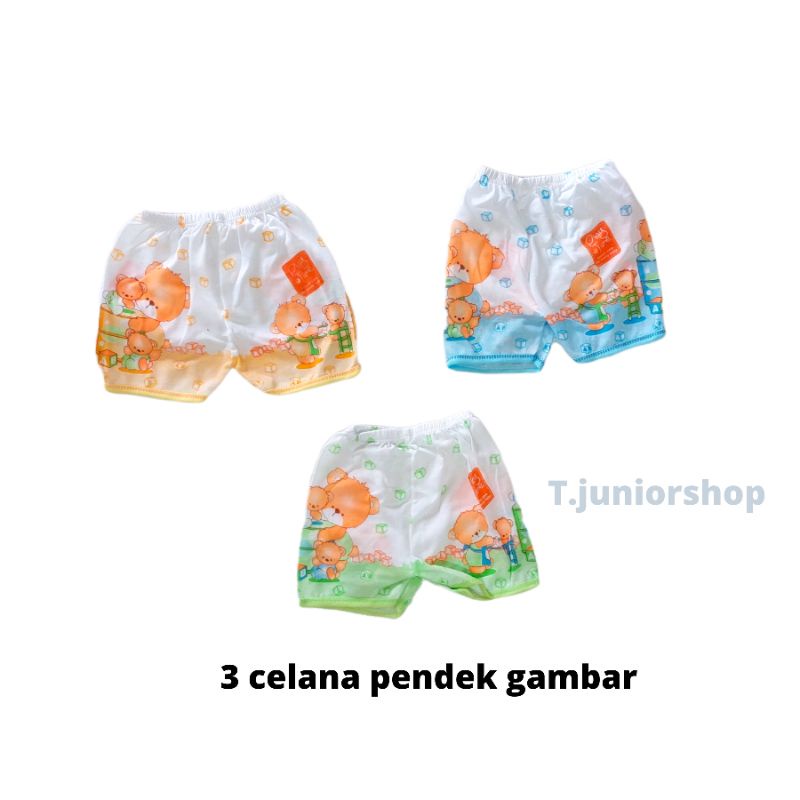 3 Celana bayi newborn/3 celana bayi baru lahir/paket baju bayi bsru lahir