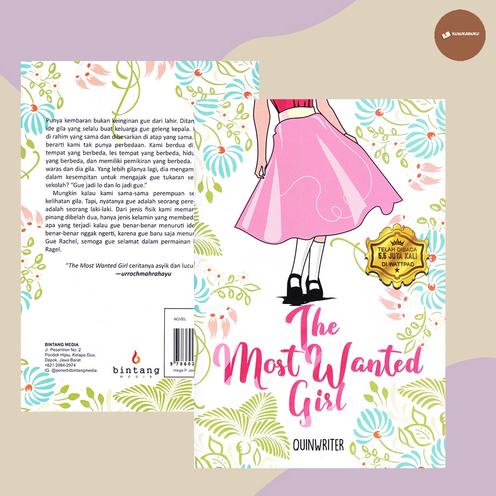 Buku Novel The Most Wanted Girl