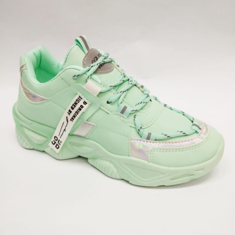 SNEAKERS WANITA-Hijau 02