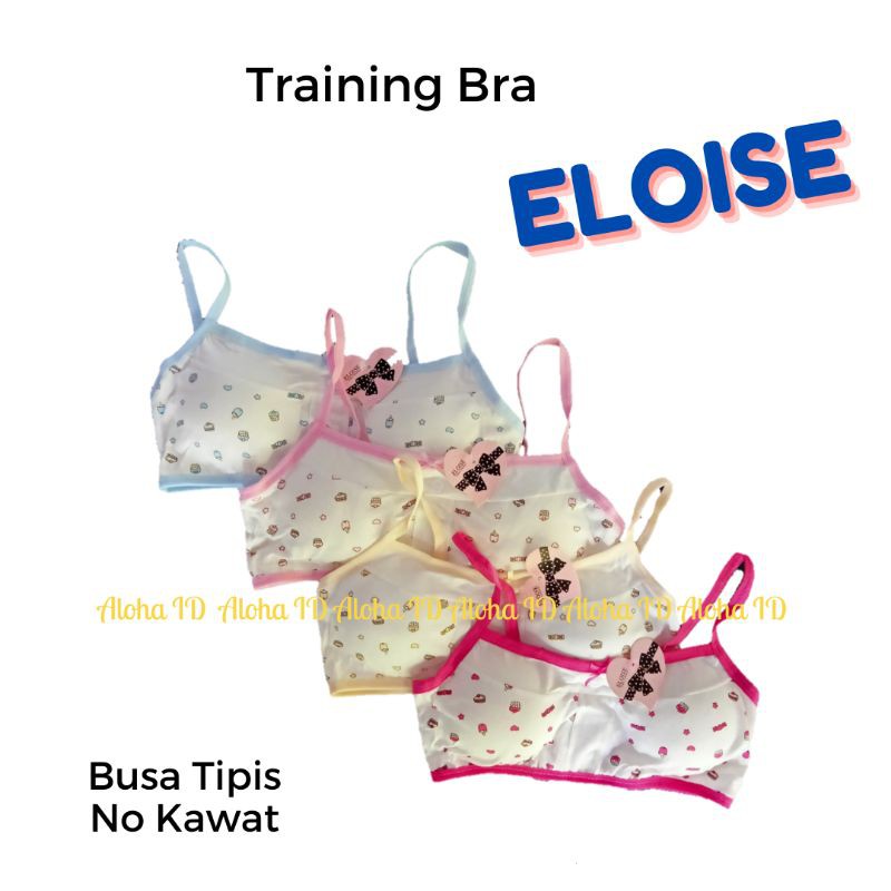 MINISET BUSA TANPA KAWAT | MINISET BRA REMAJA DEWASA ELOISE
