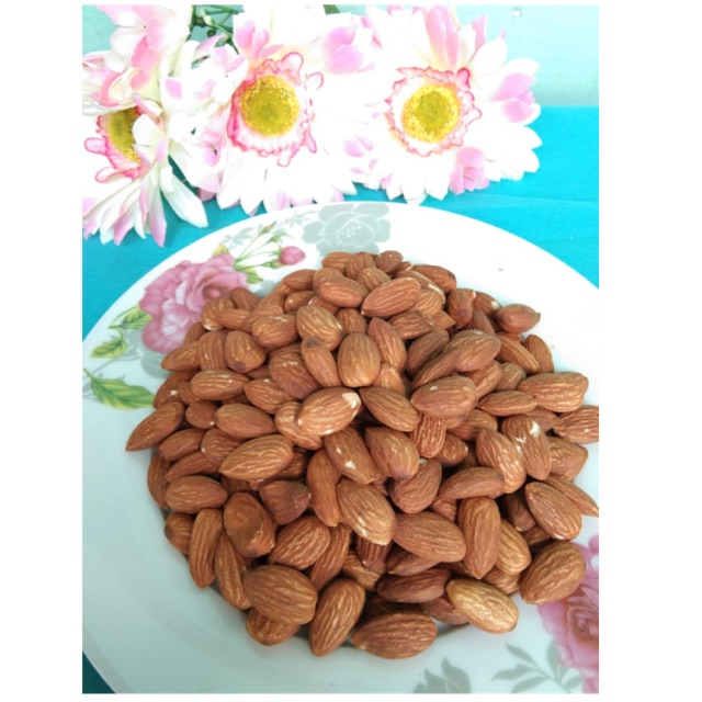 

Kacang Almond Roasted Non Kulit 250gr