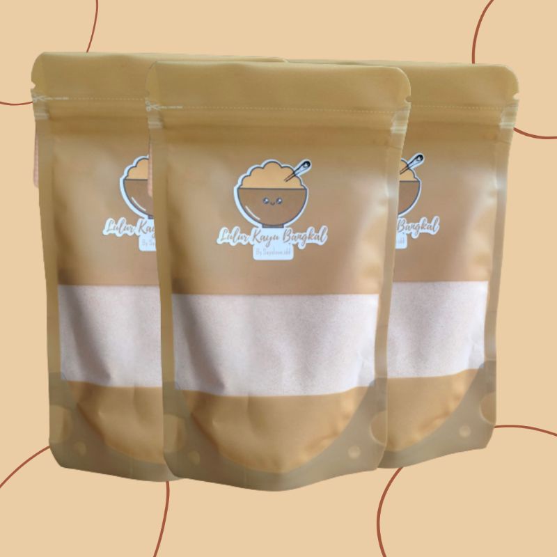 Termurah Lulur Kayu Bangkal Bubuk Premium 100% Kayu Bangkal Asli