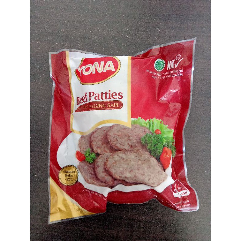 

Yonna beef patties daging sapi 10 pcs