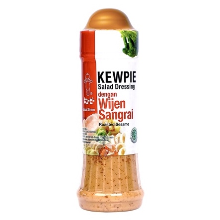 

Kewpie Wijen Sangrai 200ml Saus Siram Salad Dressing dengan Roasted Sesame