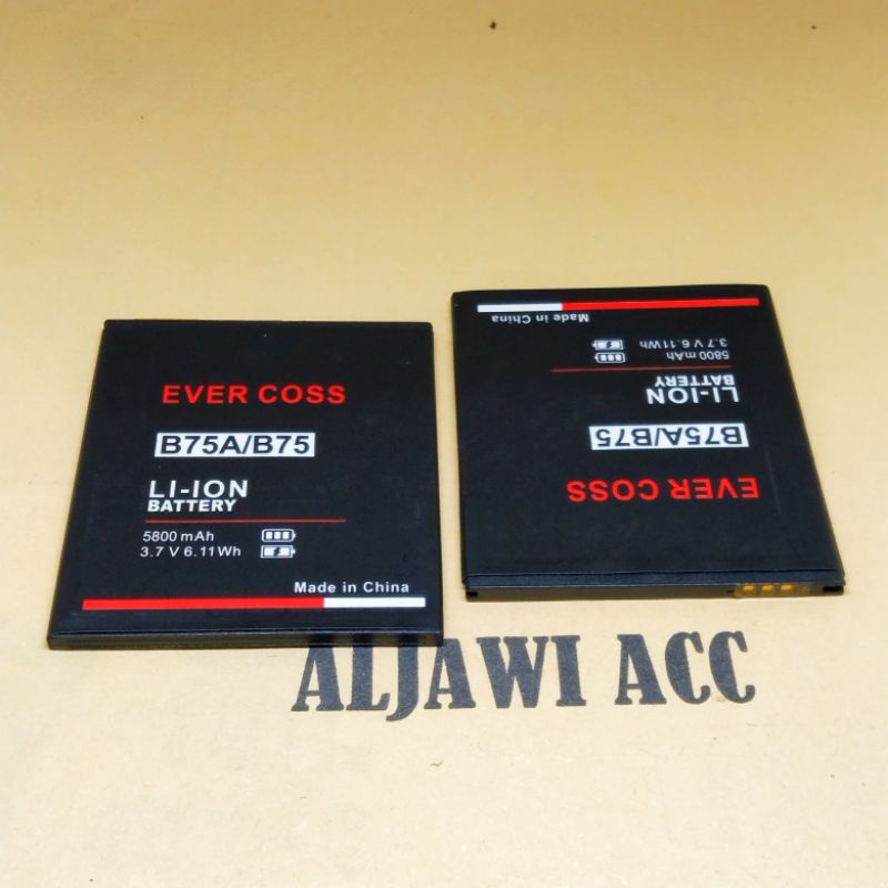 Baterai Cross Evercoss B75 / B75A Winner Y3 4G Original Battery Hp