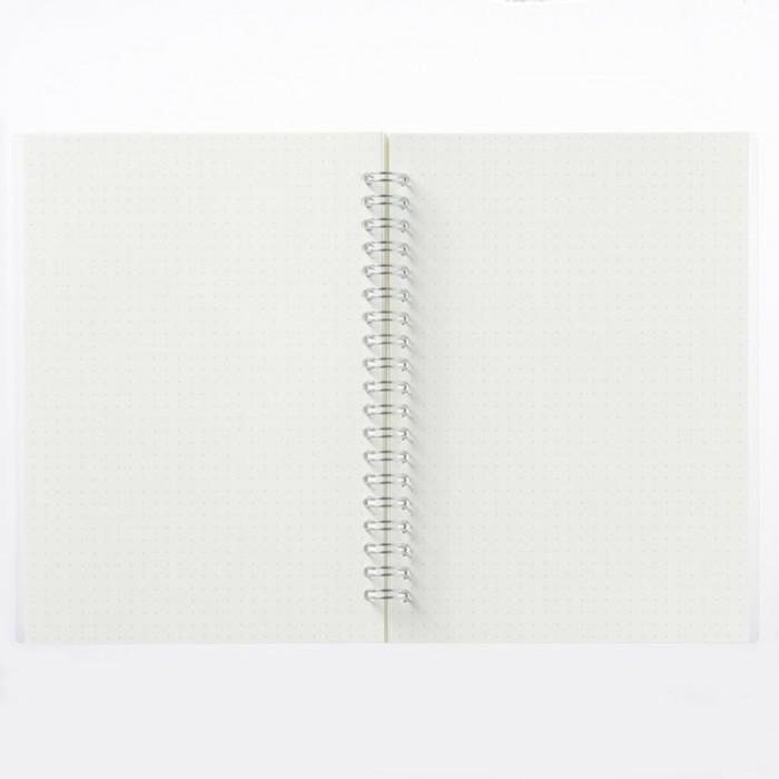 

MUJI - Double Ring Notebook Dotted Paper 90sheets || Buku Catatan