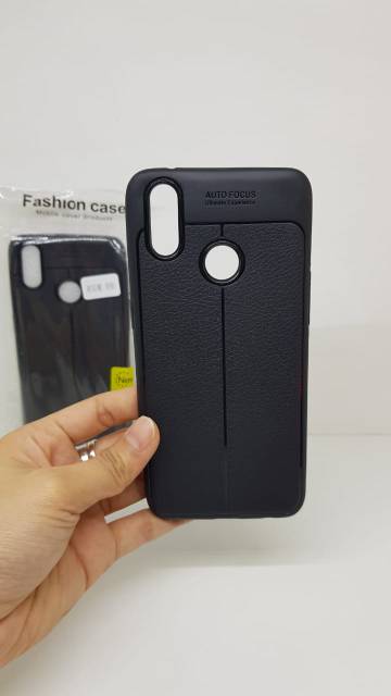 Auto Focus Realme 3 Pro 6.3 inchi Leather Soft Case Realme X Lite Auto Fokus Realme RMX1851