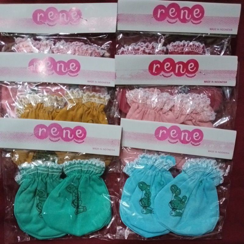 3Pasang Sarung Tangan dan Kaki Paling Murah-Sarung Tangan dan Kaki Rene