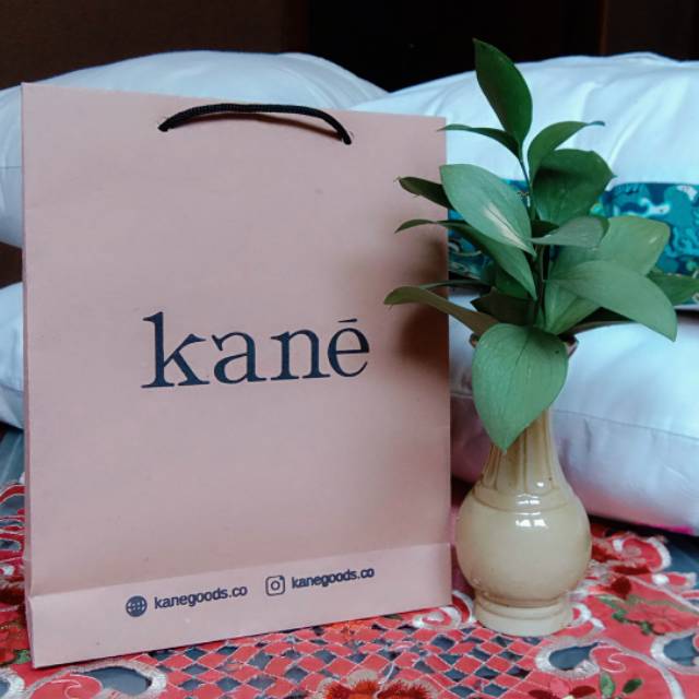 

paperbag craft 18x6x23 custom sablon 2 sisi satu warna