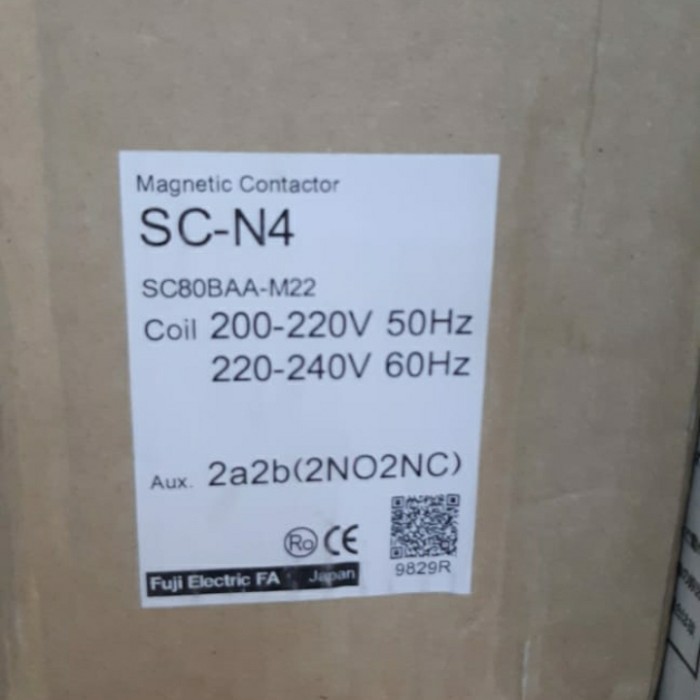 MAGNETIC CONTRACTOR FUJI SCN4/SC-N4 220v