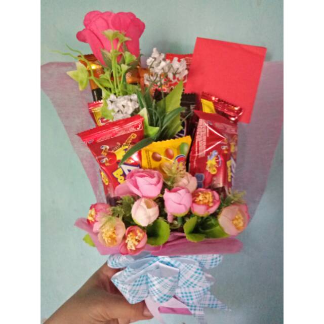 BOUQUET / BOUQUET COKLAT / BOUQUET SNACK / BOUQUET MURAH / BOUQUET BUNGA / BUQET