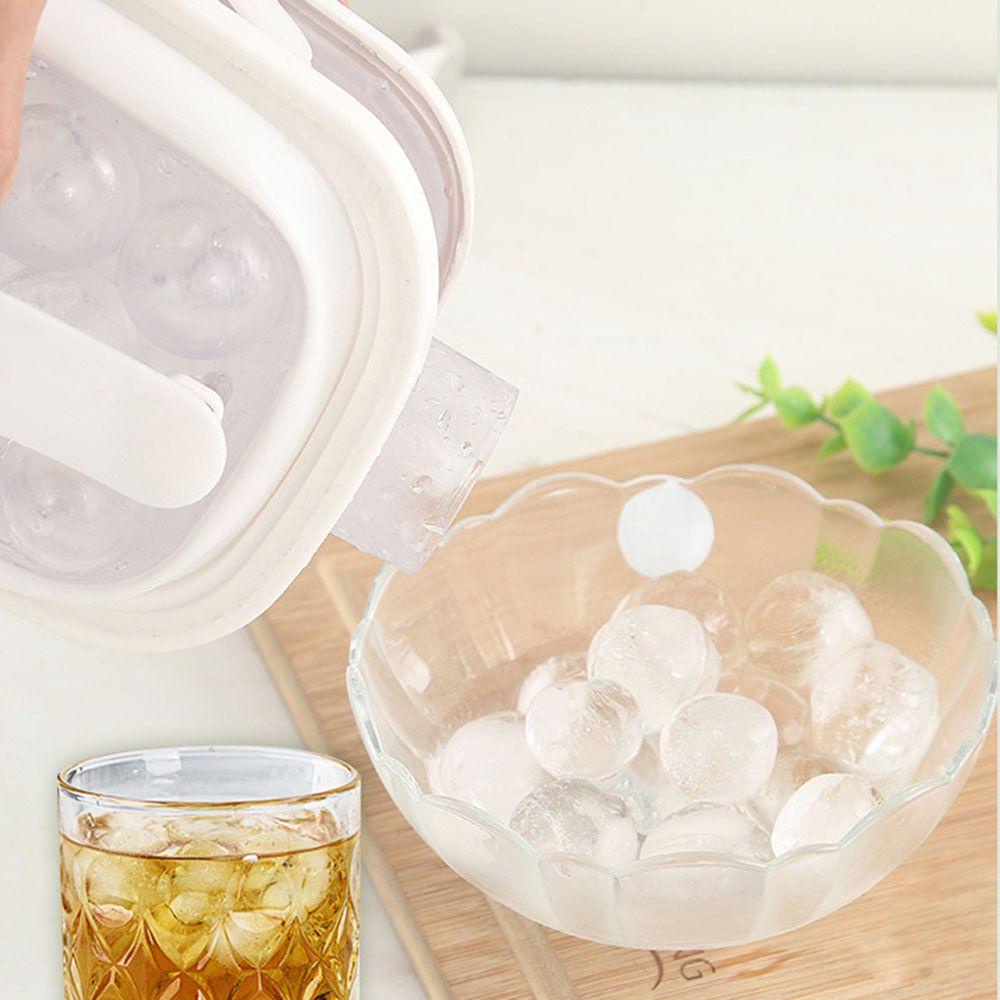 Preva Ice Ball Maker Kettle Kitchen Tools Aksesoris Rumah Bar Dapur Untuk Whiskey Cocktail Cube Makers Tray 3D Cetakan Es Batu Polar Ice Tray