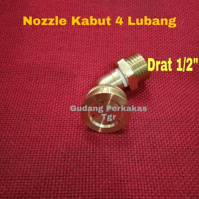 Sprinkler Nozzle Kabut 4 Lubang / Nozzle Sprayer / Spuyer Kabut / Spuyer Sprayer